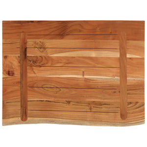 Waschtischplatte Akazie 80x60 cm Massivholz