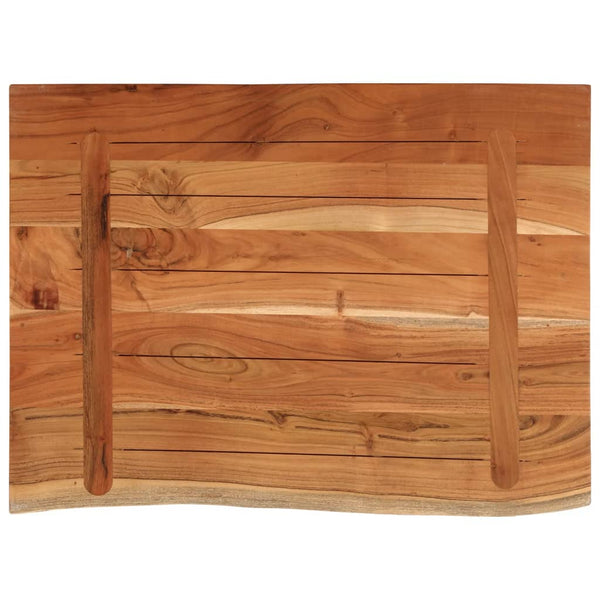 Waschtischplatte Akazie 80x60 cm Massivholz