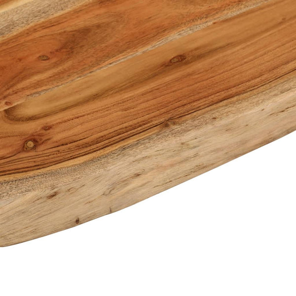 Waschtischplatte Akazie 80x60 cm Massivholz