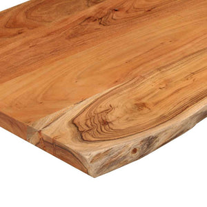 Waschtischplatte Akazie 90x60 cm Massivholz