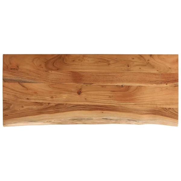 Waschtischplatte Akazie Massivholz 140x60 cm