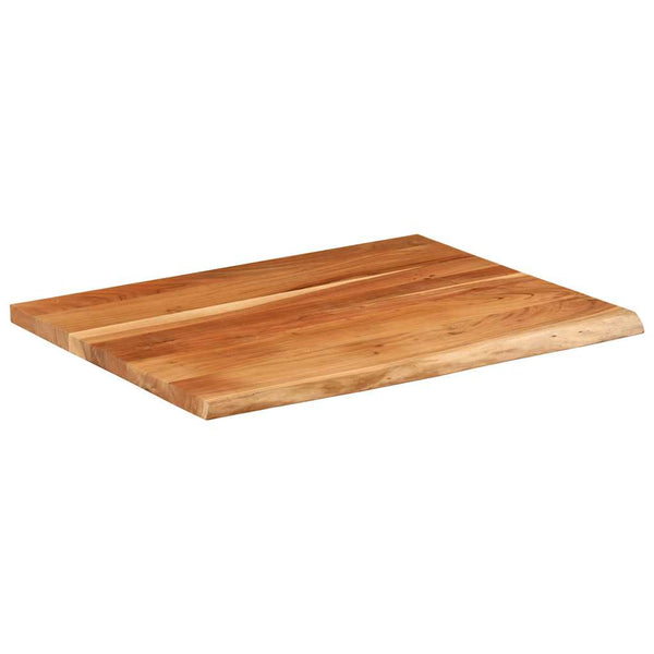 Massivholz Akazie Schreibtischplatte 90x80 cm