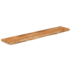 Wandregal Akazie Massivholz 90x20 cm