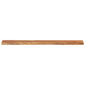 Massivholz Wandregal Akazie 160cm Baumkante
