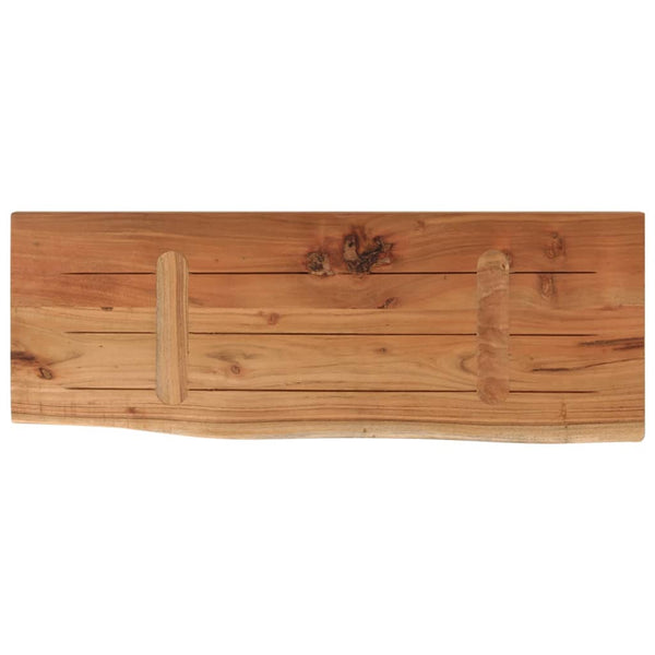 Wandregal Akazie 70x30 cm Baumkante