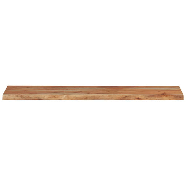 Massivholz Tischplatte Akazie 160x30 cm Baumkante