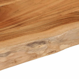 Waschtischplatte Akazie Massivholz 140x60 cm