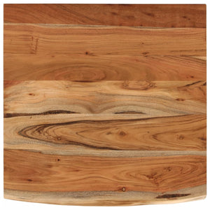 Massivholz Akazie Schreibtischplatte 80x80 cm