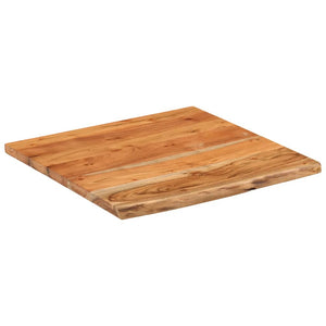 Massivholz Akazie Schreibtischplatte 80x80 cm