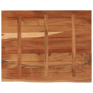 Massivholz Akazie Schreibtischplatte 110x80 cm