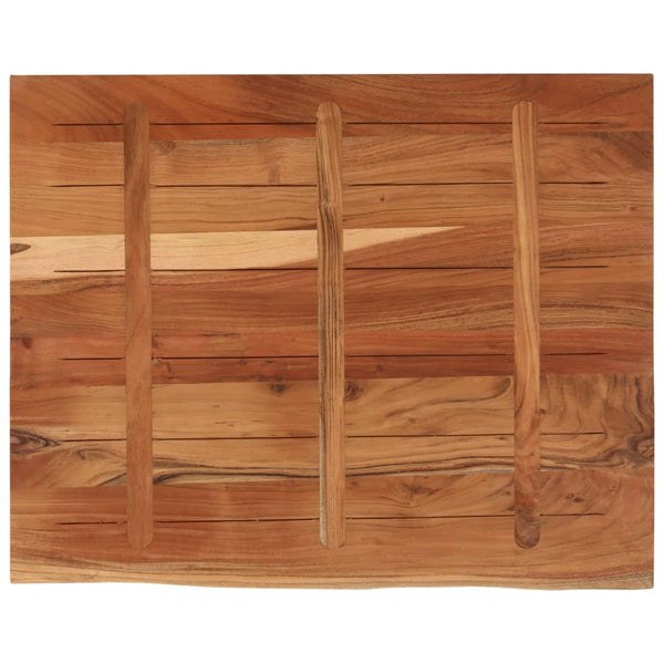 Massivholz Akazie Schreibtischplatte 110x80 cm