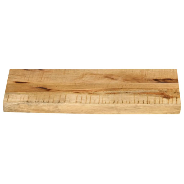Massivholz Tischplatte Mangoholz 40x20 cm