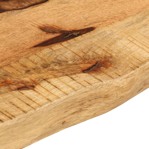 Massivholz Tischplatte Mangoholz 50x20 cm
