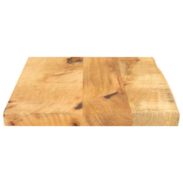 Massivholz Tischplatte Mangoholz 60x20 cm