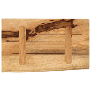 Massivholz Tischplatte Mangoholz 60x20 cm