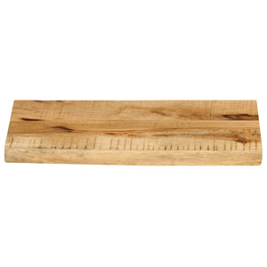 Tischplatte Baumkante 40x30 Mangoholz