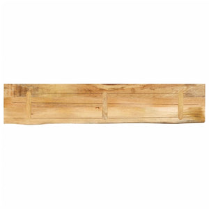 Massivholz Tischplatte Mangoholz 140x30 cm