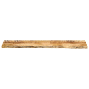 Massivholz Tischplatte Baumkante 160x30 Mangoholz