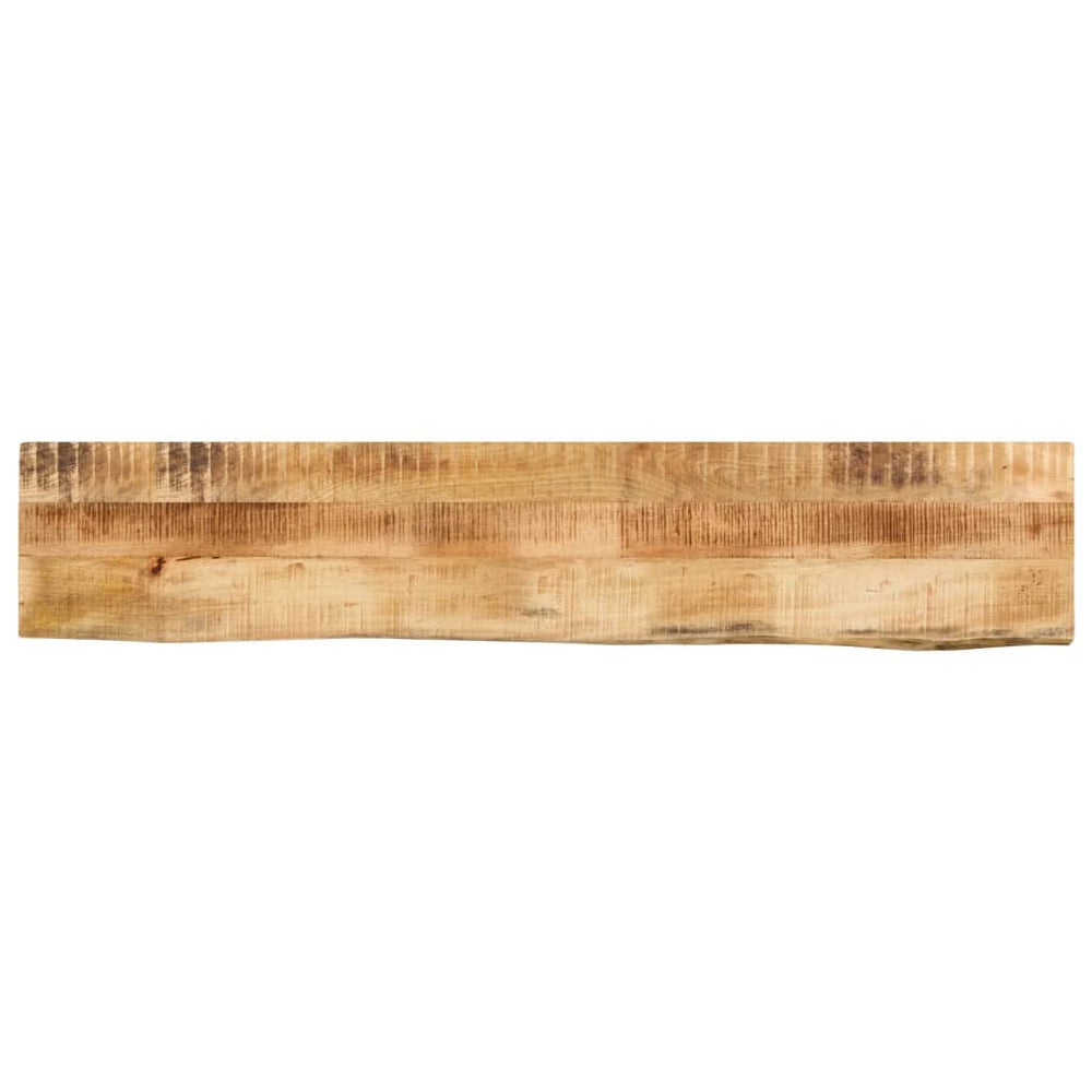 vidaXL Plateau de table 180x30x2,5 cm bord naturel bois de manguier massif brut