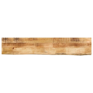 Massivholz Tischplatte Baumkante 180x30 cm