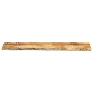 Massivholz Tischplatte Baumkante 180x30 cm