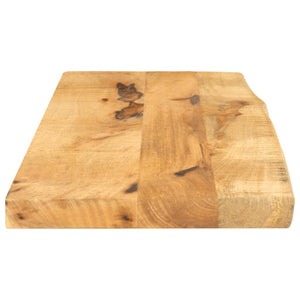 Massivholz Tischplatte Mangoholz 70x40 cm