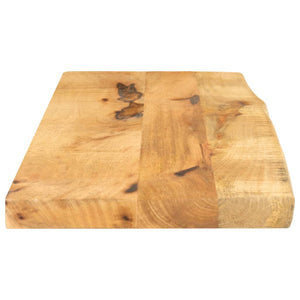 Massivholz Tischplatte Mangoholz 90x40 cm