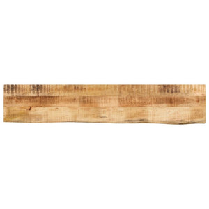 Massivholz Tischplatte Mangoholz 160x40 cm
