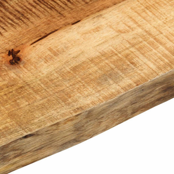 Massivholz Tischplatte Mangoholz 180x40 cm