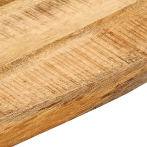Tischplatte 60x60 cm Mangoholz Baumkante