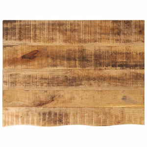 Massivholz Tischplatte Mangoholz 70x60 cm
