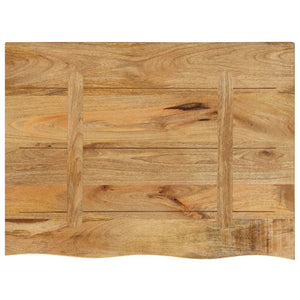 Massivholz Tischplatte Mangoholz 70x60 cm