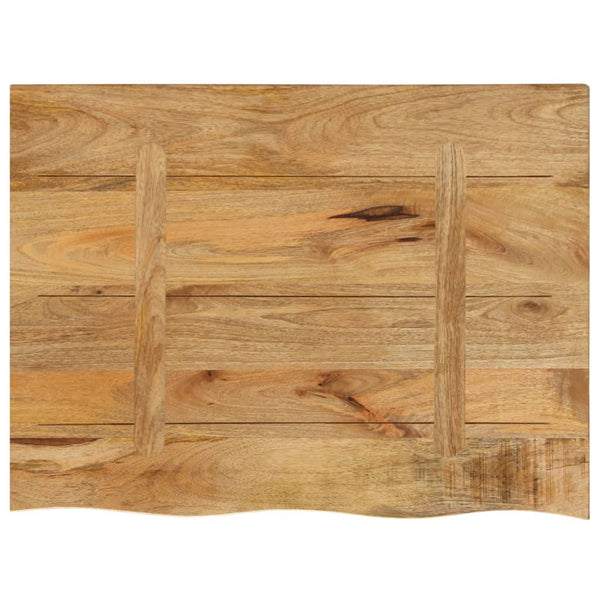 Massivholz Tischplatte Mangoholz 70x60 cm