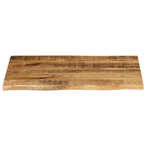 Massivholz Tischplatte Mangoholz 80x60 cm