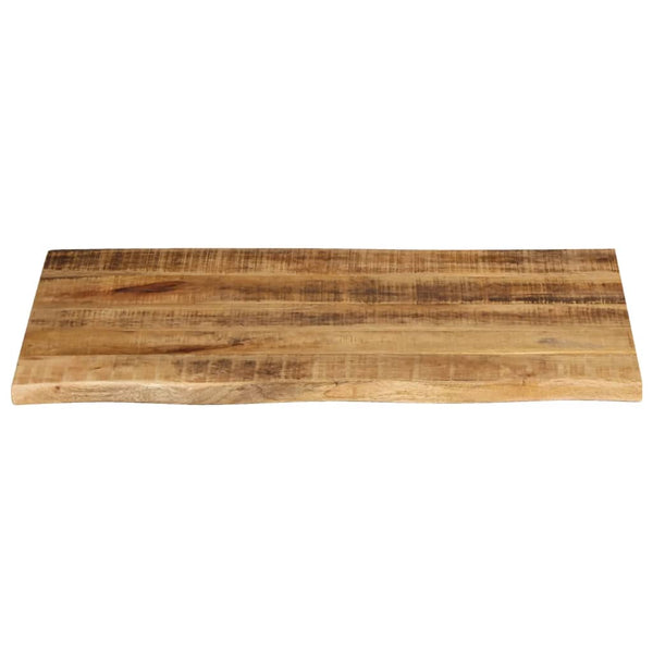 Massivholz Tischplatte Mangoholz 80x60 cm