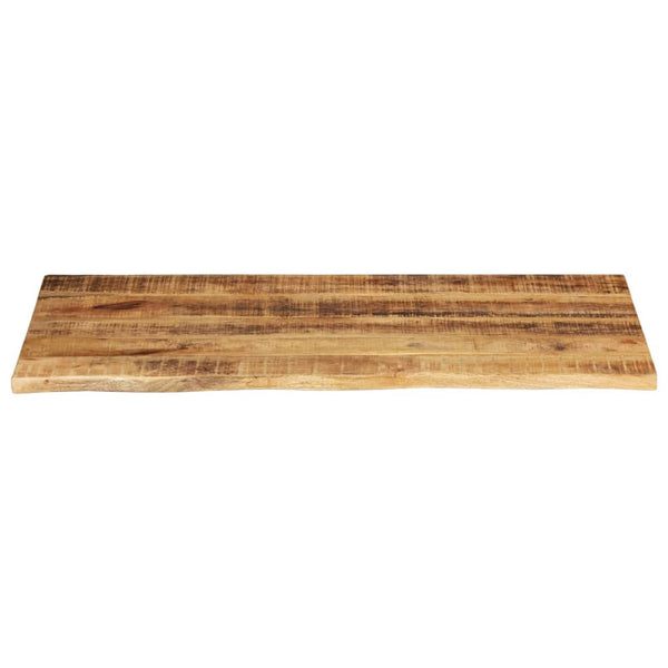 Massivholz Tischplatte Mangoholz 100x60 cm
