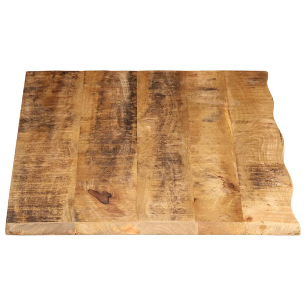 Massivholz Tischplatte Mangoholz 100x60 cm