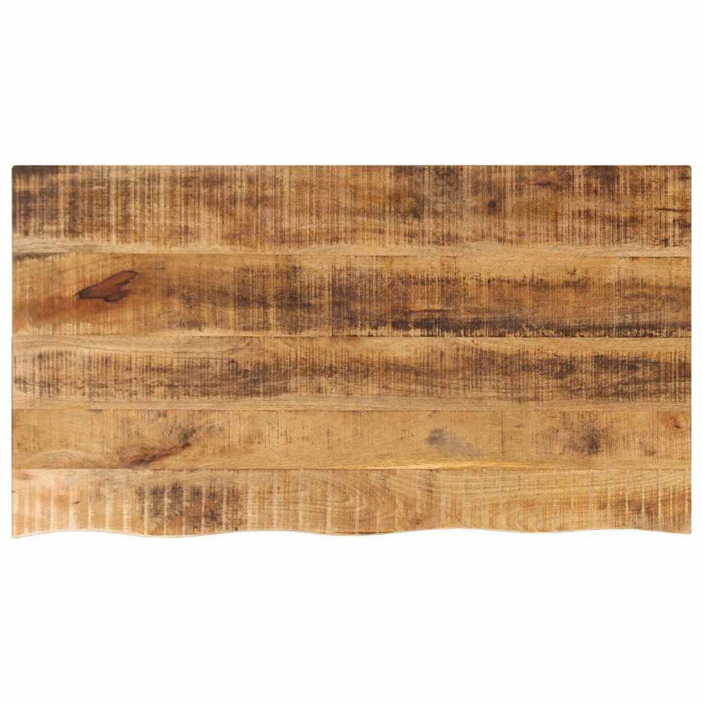 Massivholz Tischplatte Mangoholz 120x60 cm