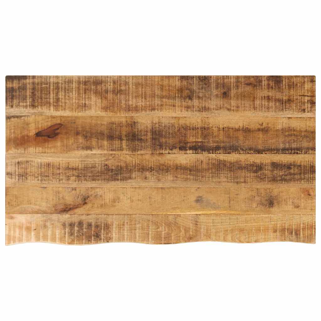 Massivholz Tischplatte Mangoholz 120x60 cm