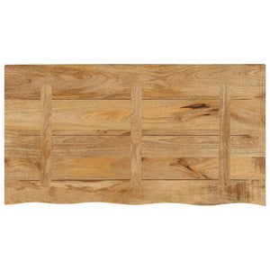Massivholz Tischplatte Mangoholz 120x60 cm