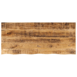 Massivholz Tischplatte Mangoholz 140x60 cm