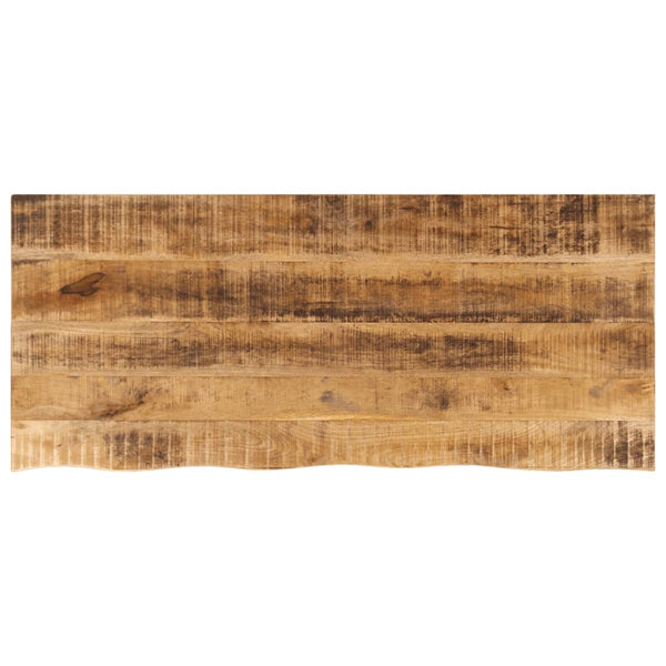 Massivholz Tischplatte Mangoholz 140x60 cm