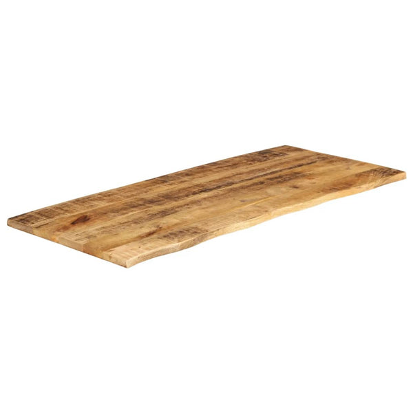 Massivholz Tischplatte Mangoholz 140x60 cm