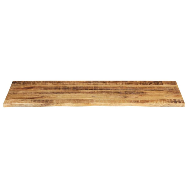 Massivholz Tischplatte Mangoholz 140x60 cm