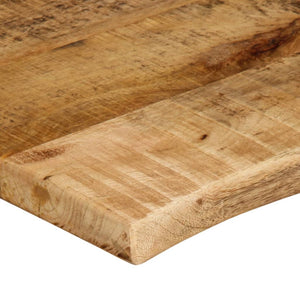 Massivholz Tischplatte Mangoholz 140x60 cm