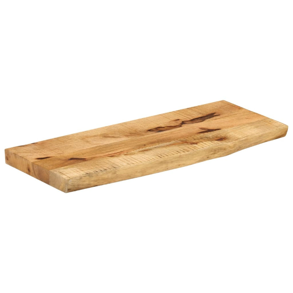 Massivholz Tischplatte Mangoholz 90x20 cm