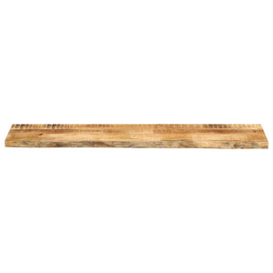 Massivholz Tischplatte Baumkante 160 cm