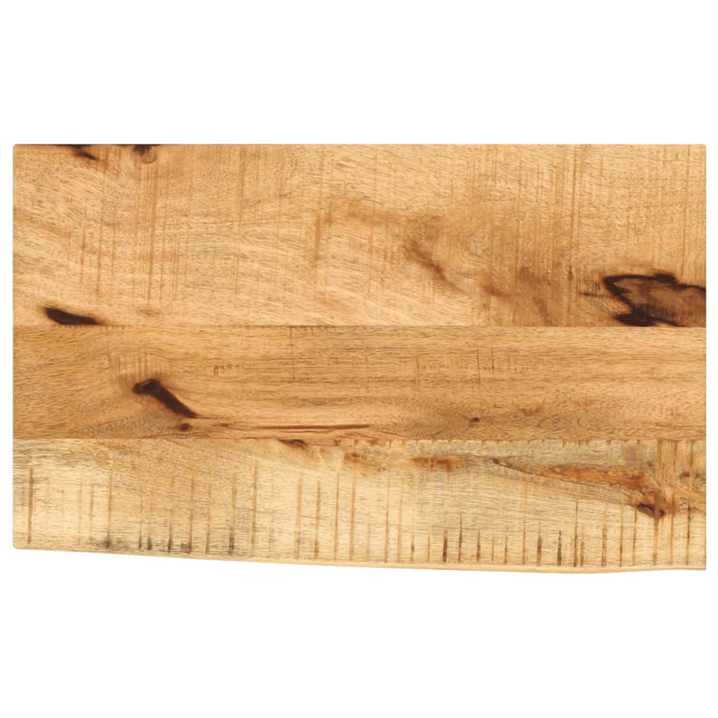 Tischplatte Baumkante 40x30 Mangoholz