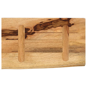 Massivholz Tischplatte Mangoholz 60x30 cm