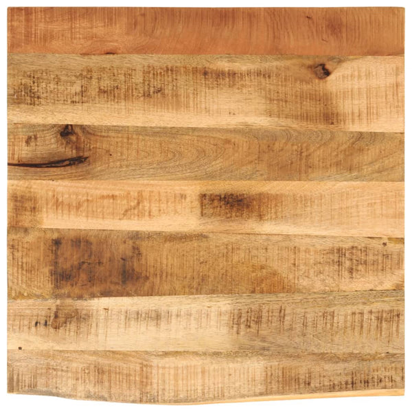 Massivholz Tischplatte Mangoholz 40x40 cm